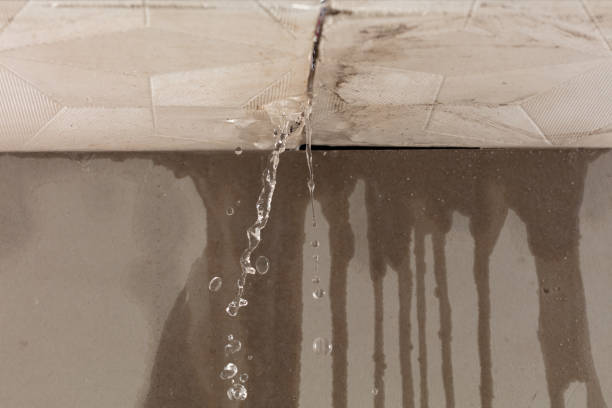 Professional Flood Damage Cleanup technician working in Hebron, NH